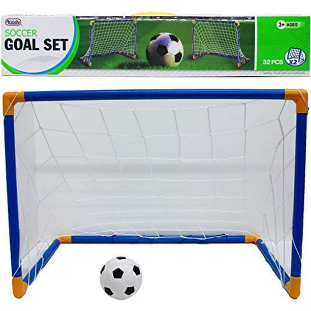 Soccer Goal /& Ball Set Air Pump Portable Indoor Outdoor Futbol Child